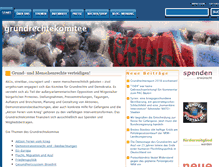 Tablet Screenshot of grundrechtekomitee.de